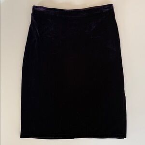 Y2K Max Studio velvet skirt